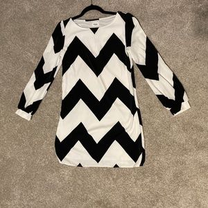 Tobi Chevron dress